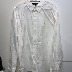 Tommy Hilfiger Men's Classic White Dress Shirt